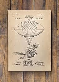 Primer estudio de la aviación "Sketch of a Machine for Flying in the Air"