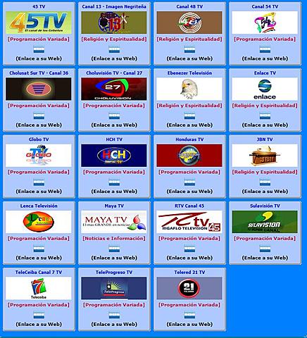 Ver Canales Hondureños De Televisión por Internet