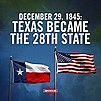 Texas is Officially the 28th