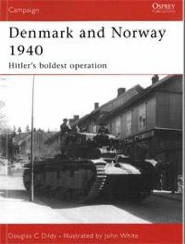 Germany invades Denmark and Norway