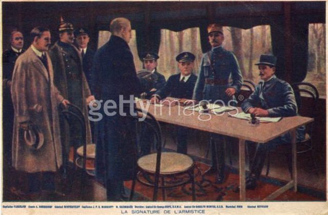 Framnce signs an armistice mwith the Nazi Germany