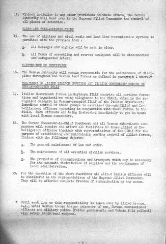 Germany's first surrender