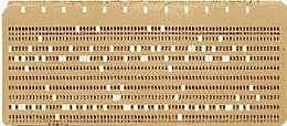Programación Con Tarjetas Perforadas.
