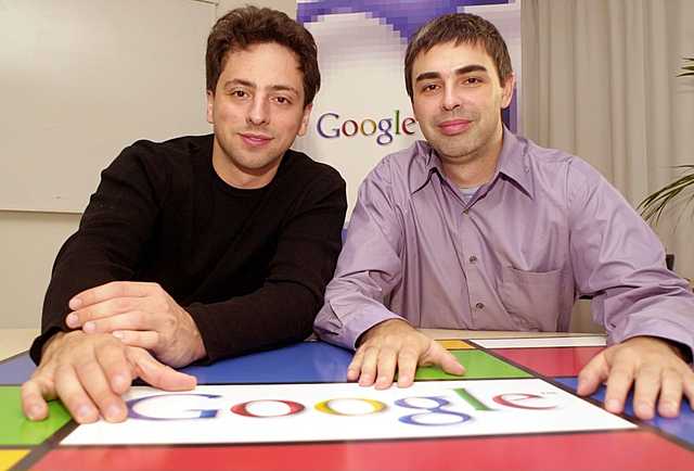 LARRY PAGE,SERGEY BRIN