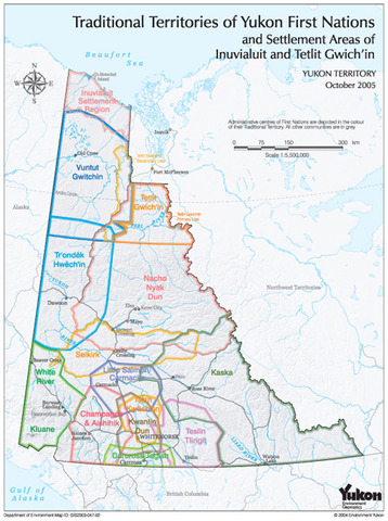 Yukon First Nations are relocated