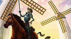 Timeline: LAS AVENTURAS DE DON QUIJOTE DE LA MANCHA Y SU FIEL ESCUDERO SANCHO PANZA.