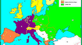 Timeline: Acontecimientos en Europa durante losperiodos de 1947 a 1989