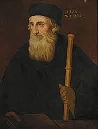 John Wycliffe argued the Bible was the highest religious authority- not the pope