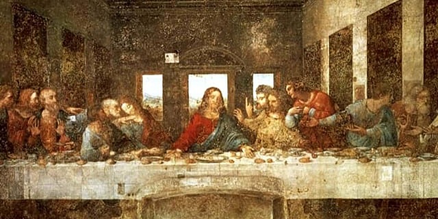 Leonardo da Vinci painted the Last Supper.