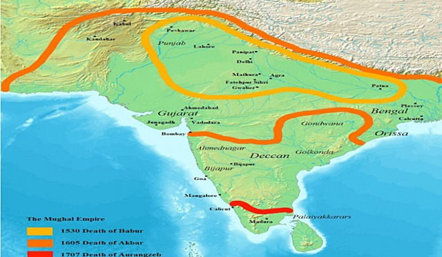 The Mughal Empire began in Northern India.