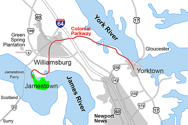 Jamestown to Williamsburg