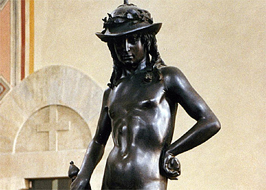 First Free Standing Bronze Statue