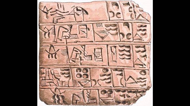 SUMÉRIOS : ESCRITA CUNEIFORME-3000 A.C