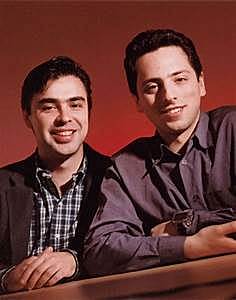 larry page y sergey brin