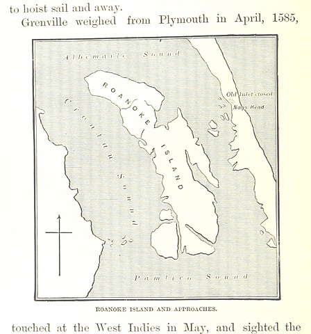 Roanoke Island Established