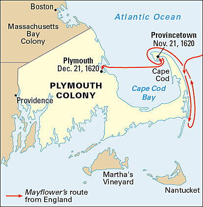 Plymouth Colony is found