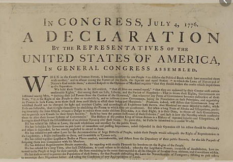 Declaration Of Independence