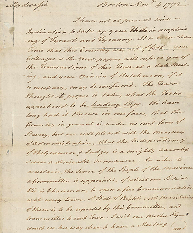 Communities of Correspondence