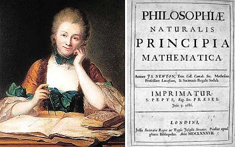 Gabrielle Émilie de Breteuil, marquesa de Chatelet.