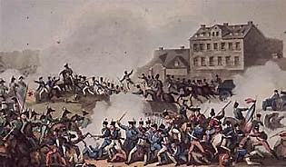 Napoleon is defeated at Leipzig (Battle of the Nations) (oct 16-19, 1813)