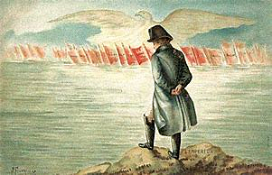 Napoleon is exiled to St. Helena Napoleon is defeated at Waterloo