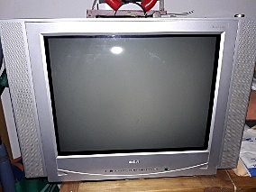 Televisión en el modelo RCA 21