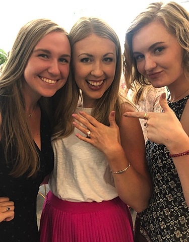My sister got engaged!!!!