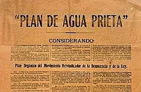 Plan de Agua Prieta.