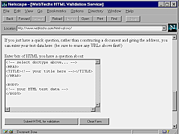 Non-standard Netscape feature