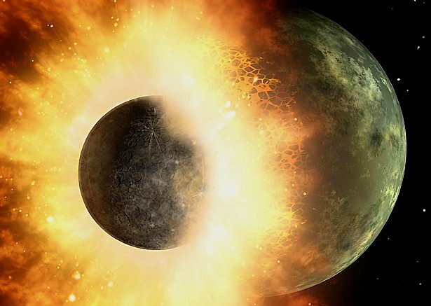 Formación de la Luna