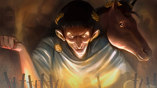 Calígula sucede a Tiberio