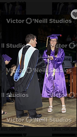 Graduating high school