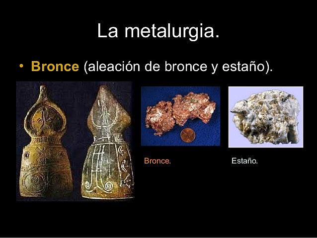 LA METALURGIA DEL BRONCE