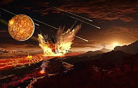 El nacimiento de la tierra