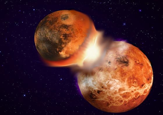 La creacion de la Luna