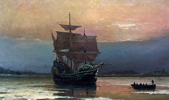 Pilgrims set sail