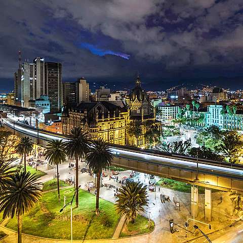 I went to live in Medellín with my mother