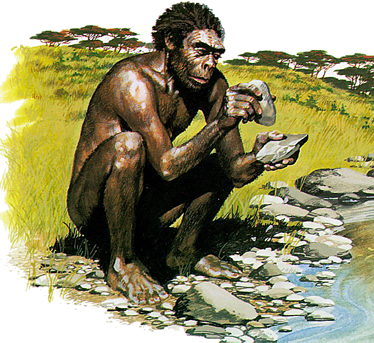 Primeros homínidos.