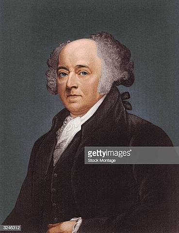 John Adams became president