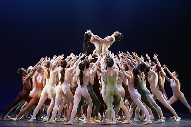 Béjart: chorégraphie "le sacre du printemps"