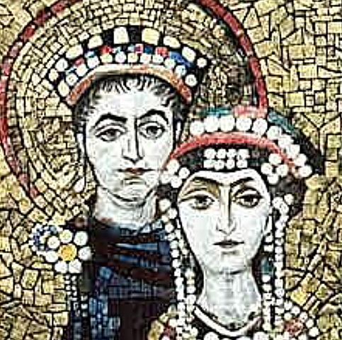 JUSTINIANO ETA TEODORAREN ERREGEALDIAREN HASIERA