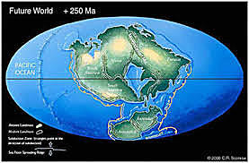 La separación del continente Pangea