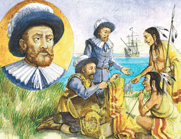 Dutch governor buys Manhattan Island