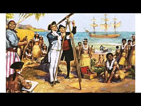 James Cook exploration.