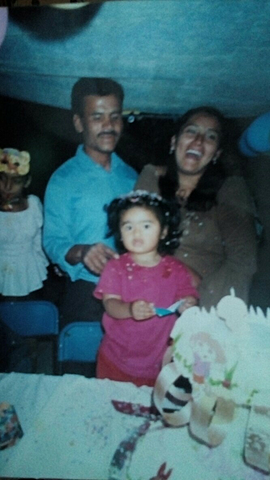 A los tres años de edad me hicieron una presentación con temática de Dora.