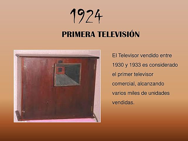 Primer televisor