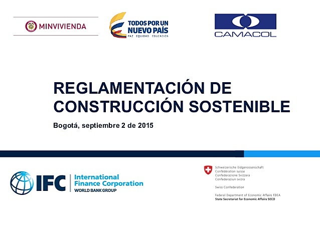 Camacol en pro de la sosteniblidad