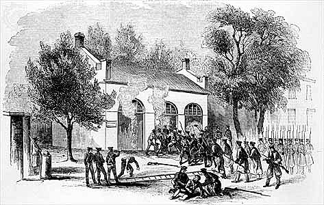 John Brown's raid/ Harpers Ferry