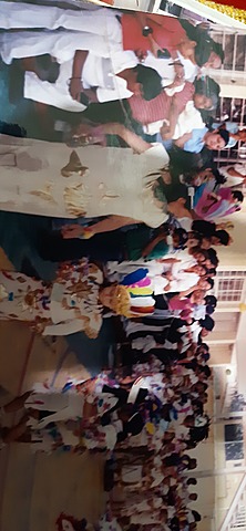 Tuve mi primer bailable de kinder