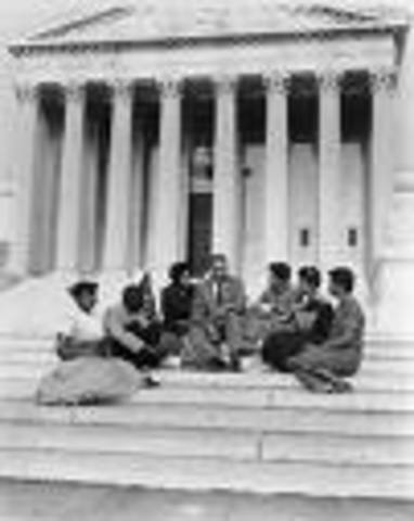 The NAACP filed suit in federal district court to make the schools intergrate immediatley.